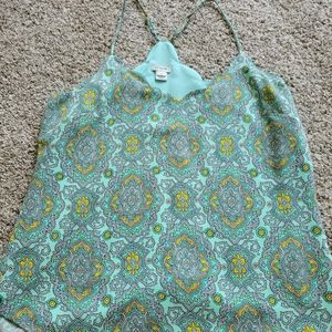 J. Crew scalloped tank